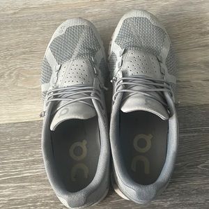 On Running Grey Shoes